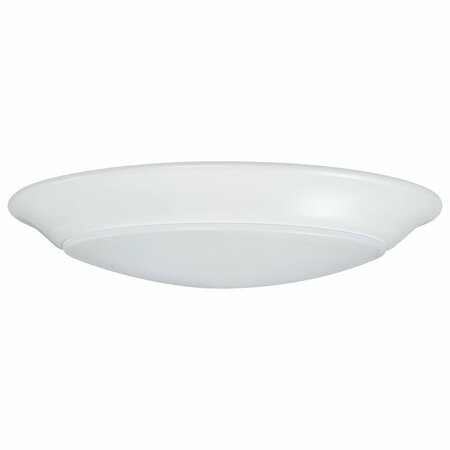 NUVO 8 Watt, 7 Inch LED Disk Light, White Finish, CCT Selectable 62/1805